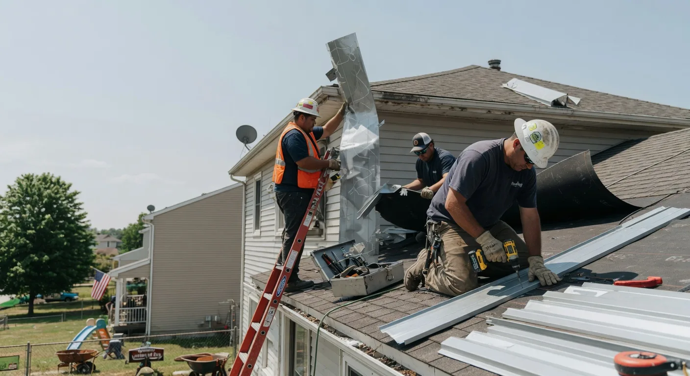 Metal Roofing Installation in Rapids City, IL near me